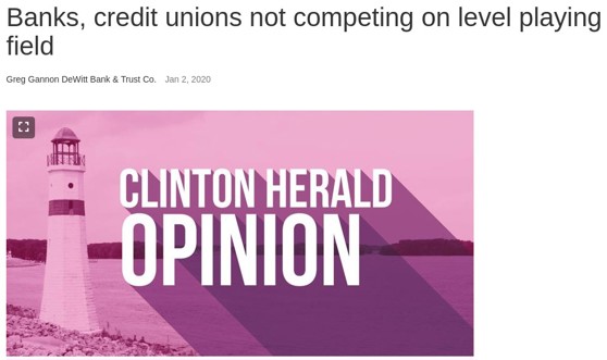 Clinton Herald Opinion